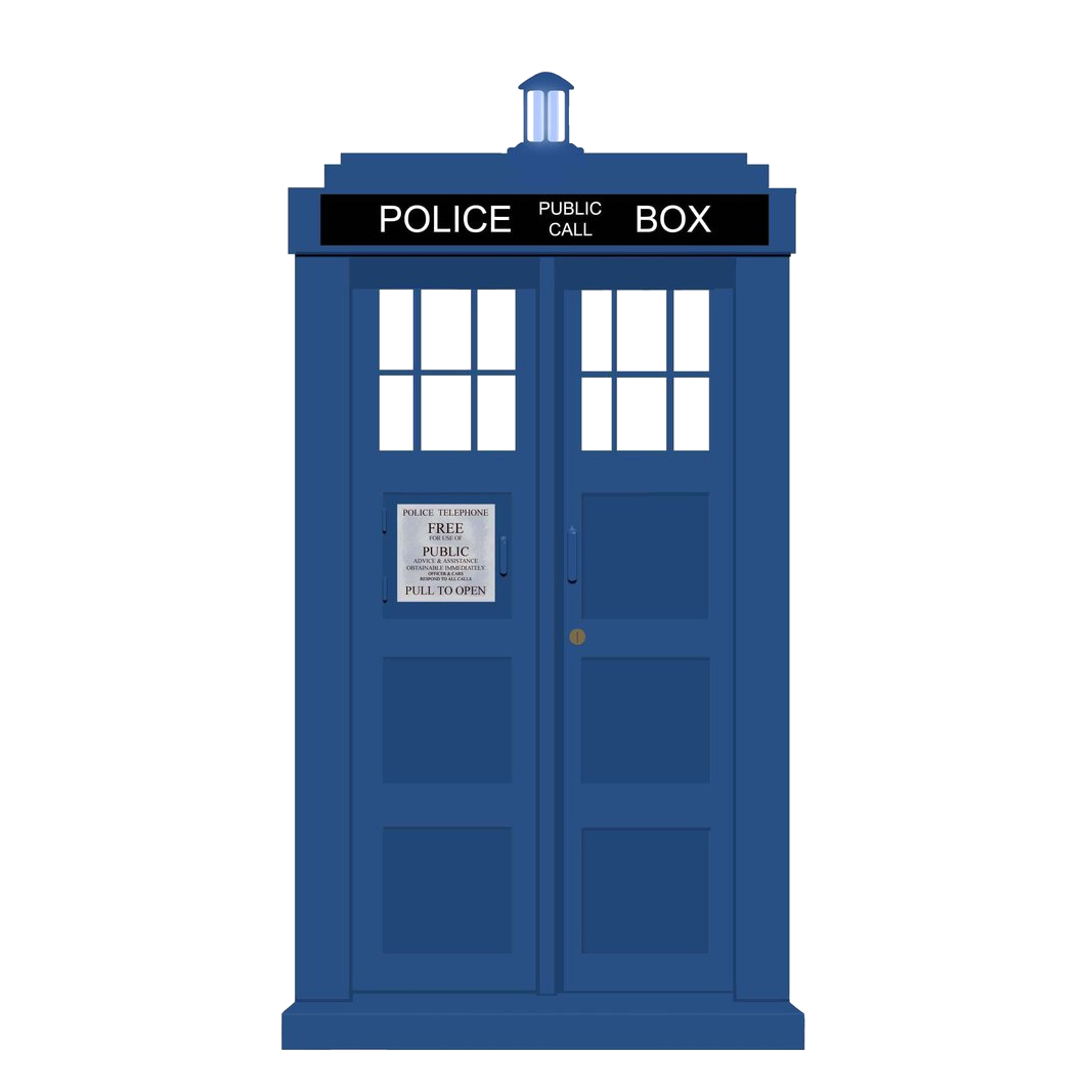 TARDIS icon after transparency processing